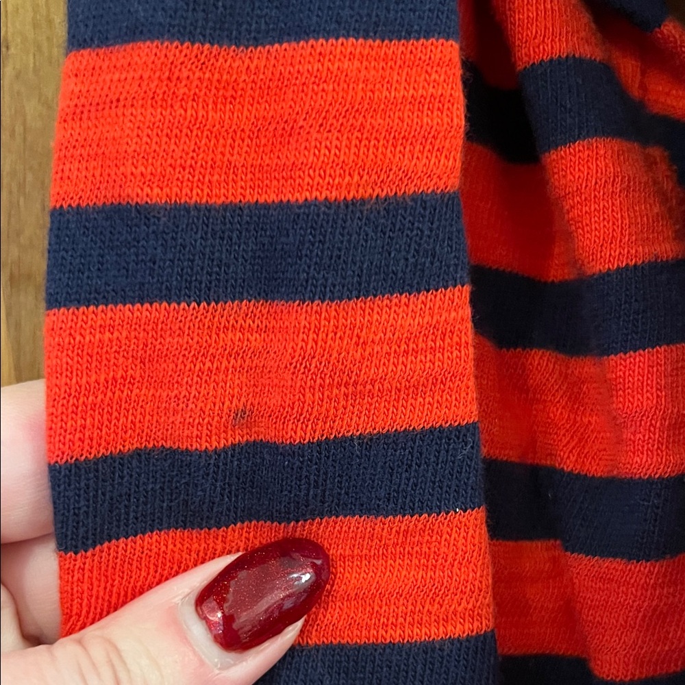CAbi Nautical Navy and Red Striped Women's Blazer - Picture 8 of 8